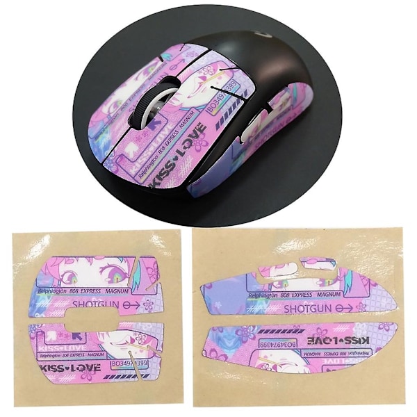 Musmatte Anti-Skli Tape Mus Elastikker Forbedrede Sidegrep For G Pro X Superlight