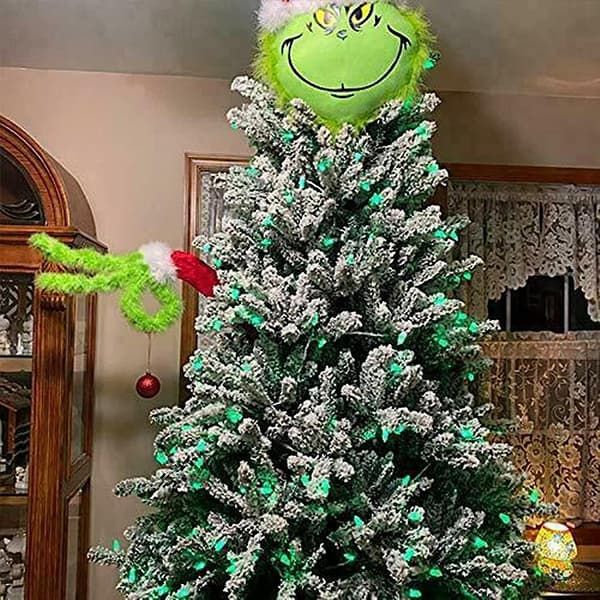 Juletyven Grinch Kroppsdekorasjon Grinch Juledekorasjon