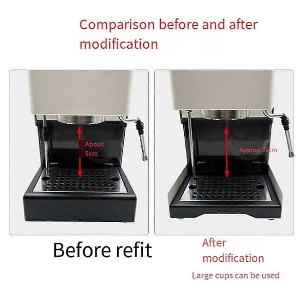 Lågprofil Droppbricka Kompatibel för Gaggia Classic Pro