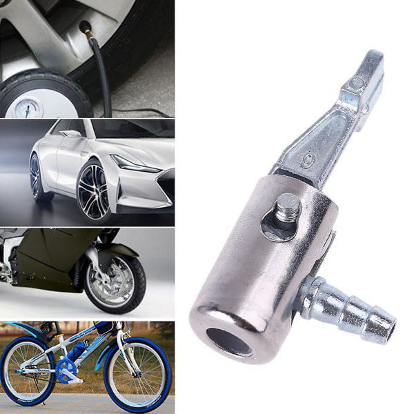 Auto 1/4\" Slangkoppling Luftchuck Mässing Däckpump Lås Luftkompressor Koppling