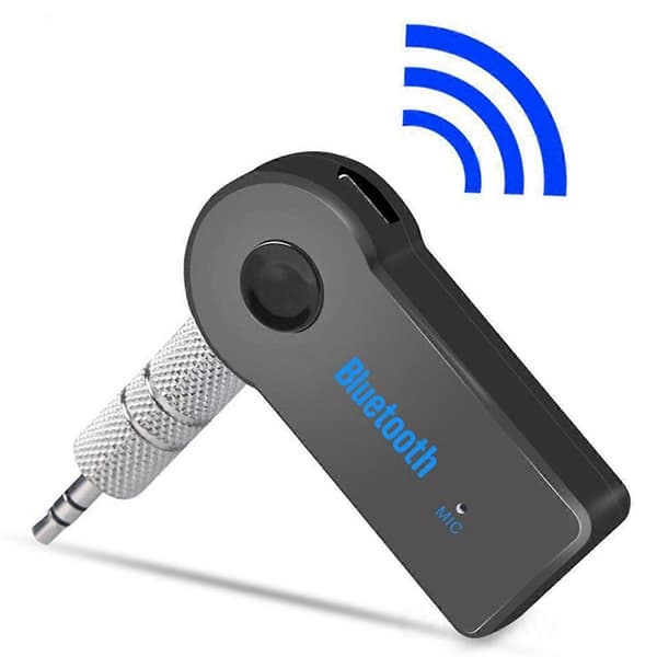 2-i-1 Trådløs Bluetooth Mottaker 3.5mm Aux Lyd Musikkadapter med Håndfri Funksjonalitet USB B