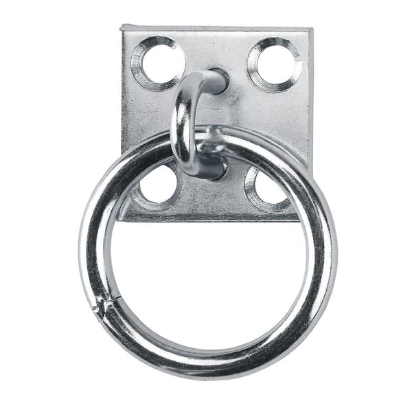 Binderingplate Rustsikker Platering Metall Hestehitching Ring for Hestestall Stall Bading