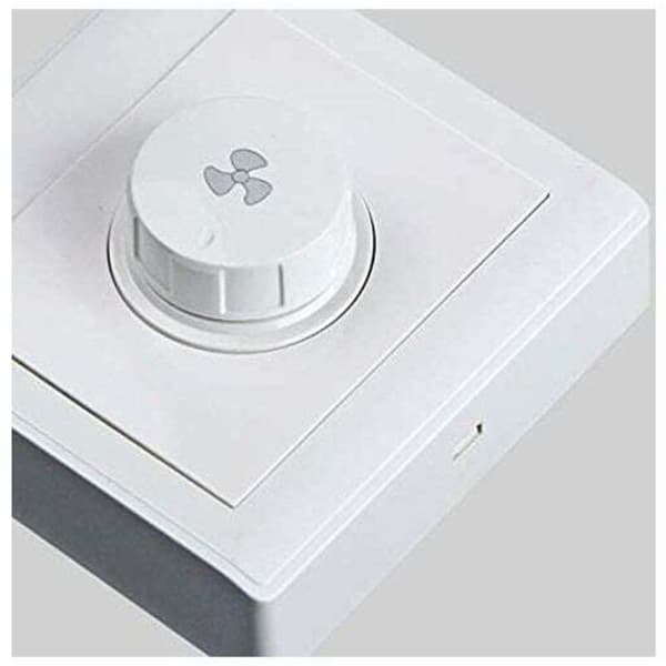 Sæt med 2 lysdæmpere til 300W ventilatorer, 220V 10A hastighedsregulator til loftsventilatorer, panel