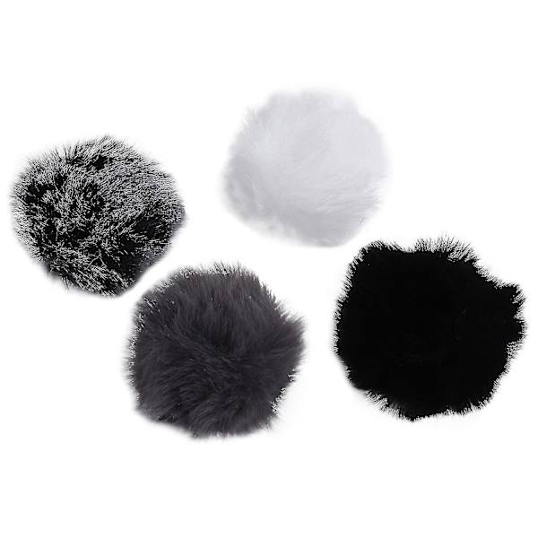 8 st Universal Lavalier Mikrofon Päls Vindruta Päls Vindruta Vindmuff För Lapel Lavalier Mic