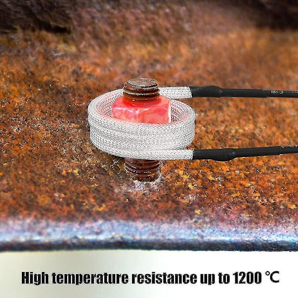 10-pack Inductionsvärmare Spol Kit för Magnetisk Inductionsvärmare, 1200 Värmebeständig för Avlägsnande av Rost