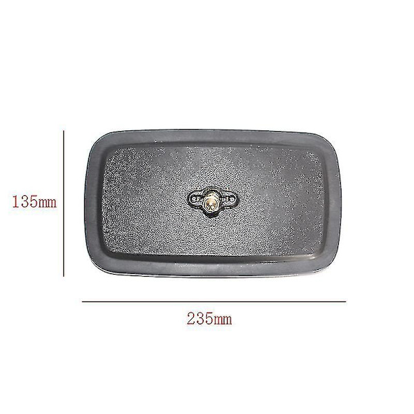 2024 Traktor Lastbil Backspegel Yttre Spegel Lastbil Sidospegel Universell Spegel För Lastbil Grävmaskin Traktor Husbil 23,5 X 13,5 Cm Svart