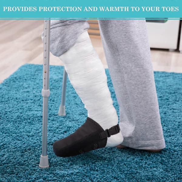 Gipsstrumpa för gips - Håller tårna varma, rena och skyddade