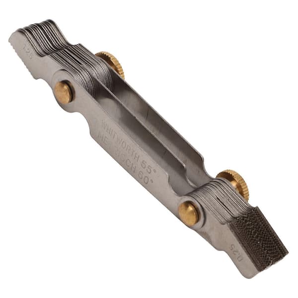 2025 Seneste Model Gevindmåler 55 60 52 Blade Metrisk Imperial Rustfrit Stål