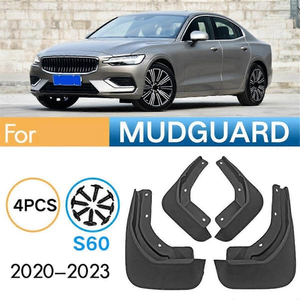 4 ST Bil Stänkskydd Mud Flaps Stänkskydd För S60