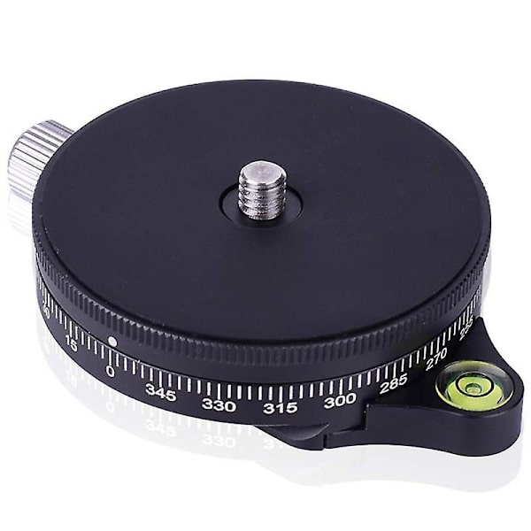 Kamera Pan Base med Arca Swiss Style Plade, 0,95 cm Skrue Aluminium Panorama Kugle Tripodhoved Med
