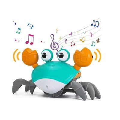 Krabbelegetøj - Ikke specificeret - Gående krabbe - LED-lys - Musik - Børnesikkerhed