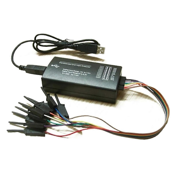 LHT00SU1 Virtuellt oscilloskop logikanalysator multifunktionell fullfjädrad signalgenerator med 16M