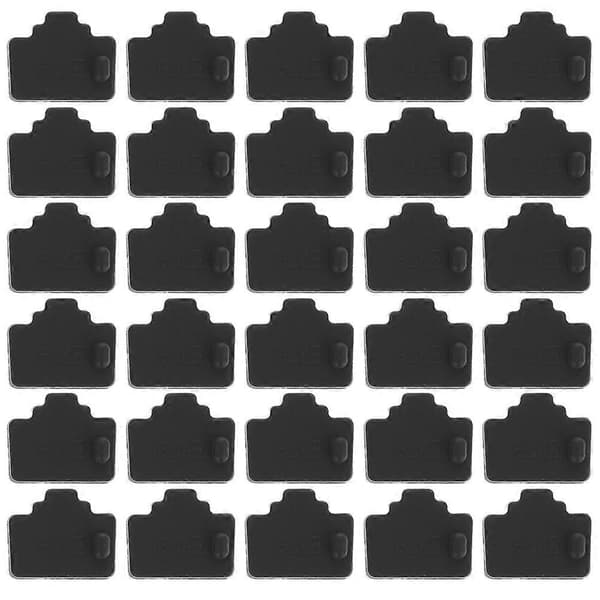 50 stk. Støvplugg Rj45 Støvdeksel Ethernet-portplugg Pc Ethernet-støvplugg