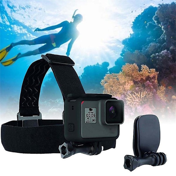 Tilbehørssett for GoPro-kameraer - Eventyrsett (alle GoPro-kameraer) Dykkedybde Selfie Stick Veske Bag S