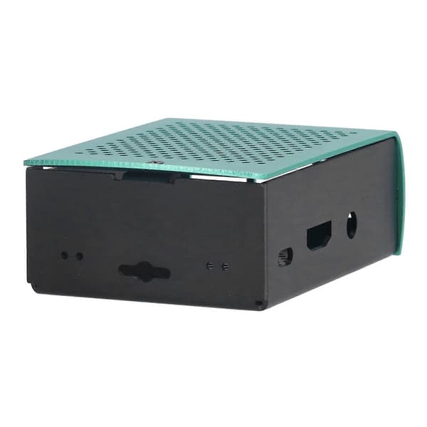 Högkvalitativt Raspberry Pi Aluminiumlegering 2/3 Generation B+ Kylfläns Chassi Grön