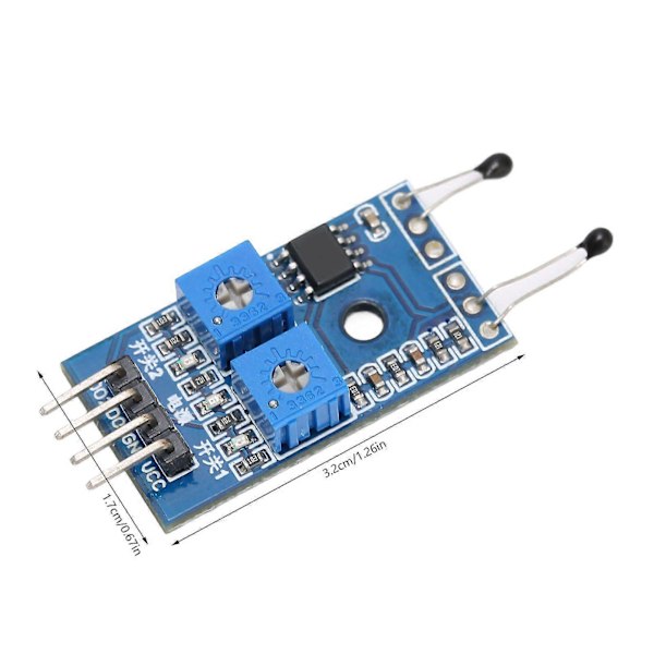 Højkvalitets 2-vejs termistor sensor elektronisk modul temperaturkontrol