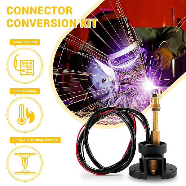 Central Connector Omdannelsessæt MIG/ Svejsning Euro Connector Central Adapter