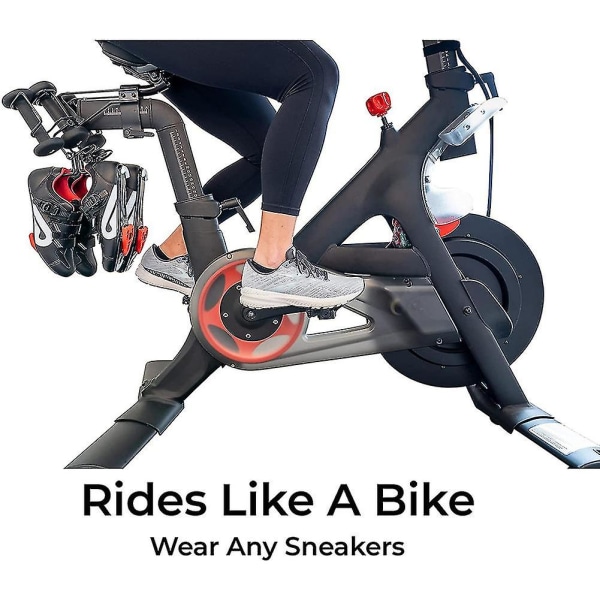 Pedalkonverterare för Peloton Bike med sneakers-pedal Look Delta
