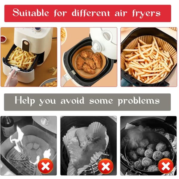 2 x magnetiske silikonespænder til airfryer. til fastgørelse af bagepapir. kompatible med støbejernsforinger