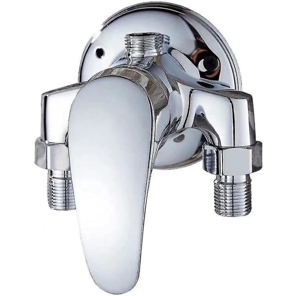 Shower Mixer Tap Bathroom Faucet Wall Mounted Single Lever Brass Shower Mixer For Bathroom Cold And Hot Water Chrome