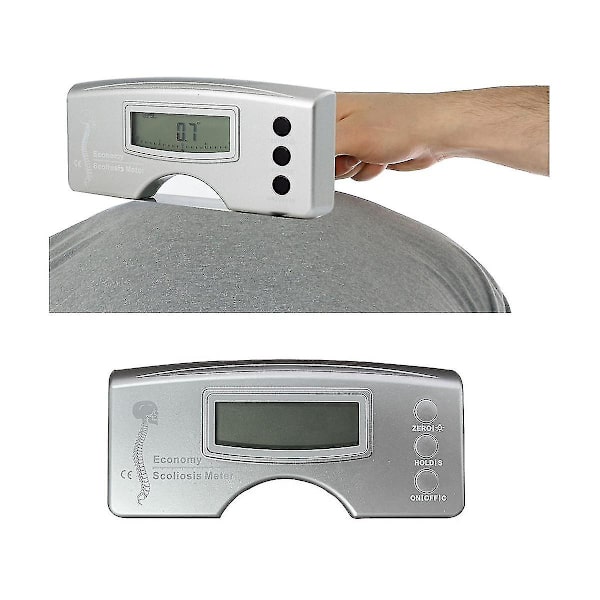 2024 Elektronisk skoliosmätare, fickformat Scoliometer mätinstrument för ryggskoliosdiagnos Portab