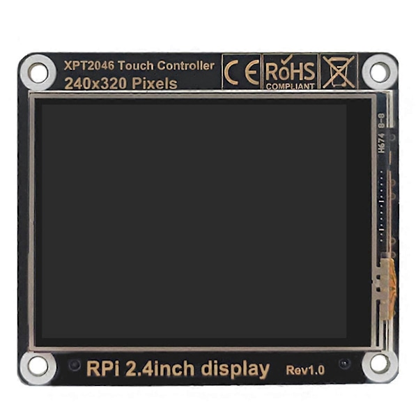 2.4 tuuman IPS LCD -kosketusnäyttö Raspberry Pi:lle, sisäänrakennettu kaiutin (ääni ei Pi5:lle, mutta W
