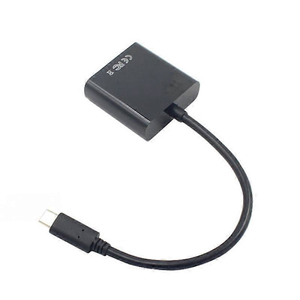 USB-C USB3.1 Type C -sovitinkaapeli VGA uros - VGA naaras videomuunnin 1080P Macb:lle