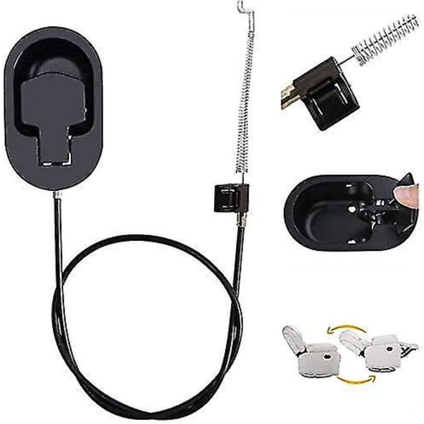 Sofa Kabel i Aluminium Legering 96cm Håndtag Recliner Udskiftning Universal Stol Reservedele Nem Installation Til Sofa Recliner Recliner Relax Stol - B