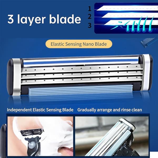 Blades Efterfyldninger Til Mach3, Blades Til , Manuelle Blades Efterfyldninger, Mænds Blade Efterfyldninger 28stk