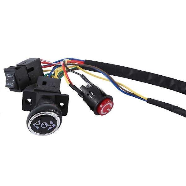 Børns Elektriske Bil DIY Modificerede Ledninger og Kontaktsæt, Børns Elektriske Bil 4WD Kør-på Legetøjs Tilbehør Enkelt Linje