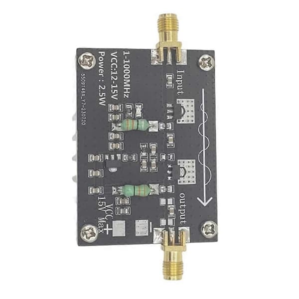 RF Effektforstærker 1-1000MHz/2.5W HF VHF UHF FM Frekvensmodulations Effektforstærker Modul