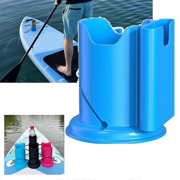Paddle Board Koppholder Drikkekopp Multifunksjonell Anti-Flip Board Kopp Surfebrett Drikkeholder, Holde