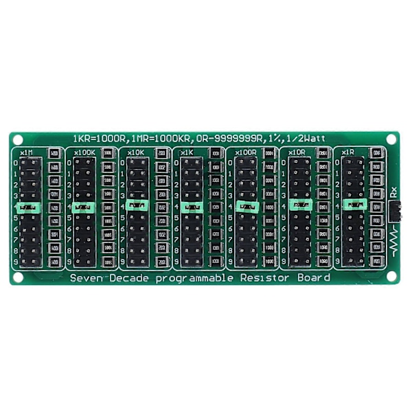 Højkvalitets 0R-9999999R Programmerbart modstandskort AC200V