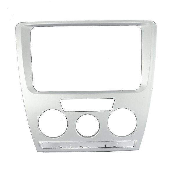 Bilstereo 2din Fascia Panel Montering Ram Inbyggnadssats För Octavia