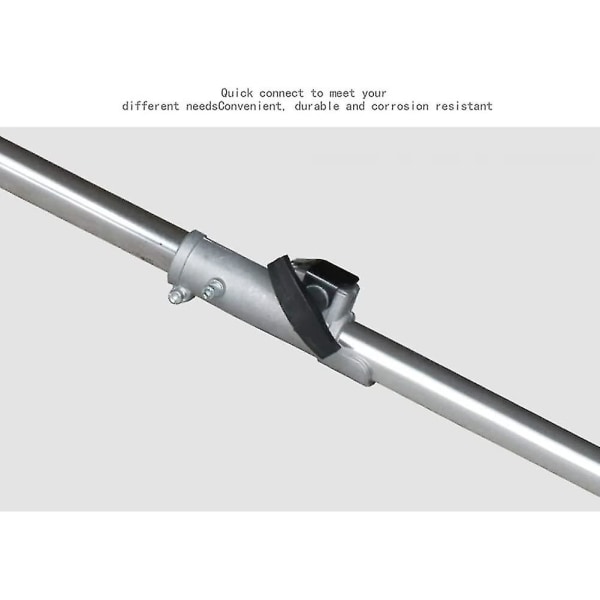 Axelkoppling skarvklämma, gräsklippare borste bevattning häcksax tillbehör 26mm 9 splines