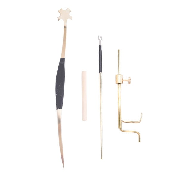 Mässing Violin Instrumentmakarverktyg Kit Violin Ljudstolpsset Ljudstolpsinstallationsverktyg, Violintillverkning Repa