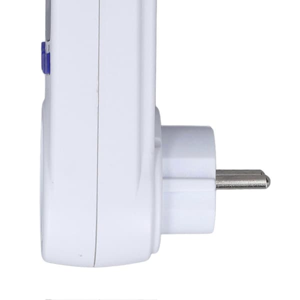Wattmeter Multifunksjonell Ampere Kilowattmeter Bakgrunnsbelyst Display Strømforbruksmonitor