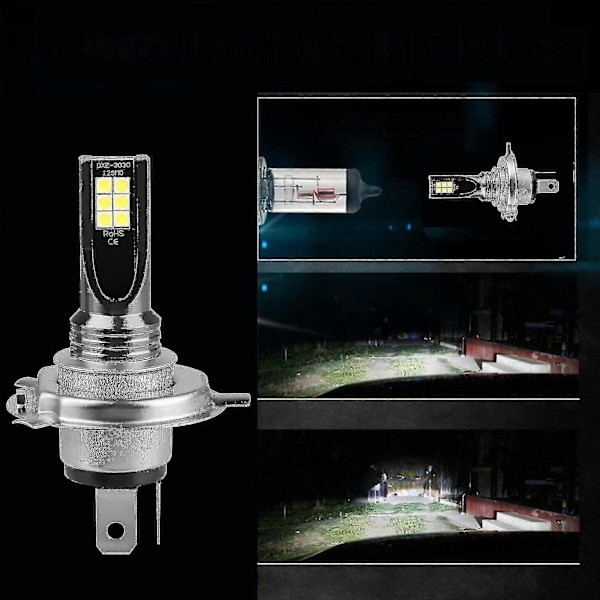 H4 LED-ajovalolampput