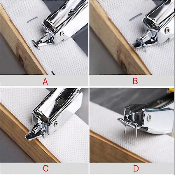 Upholstery Carpet Puller Tool Staple Remover Tack Ofiice Claw Hand Held Stapler