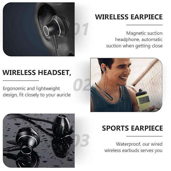 Trådlösa Hörlurar för Barn, In-Ear Hörlurar, Trådlösa Öronproppar, Löpningshörlurar, Trådlöst Headset, Trådlösa Öronproppar