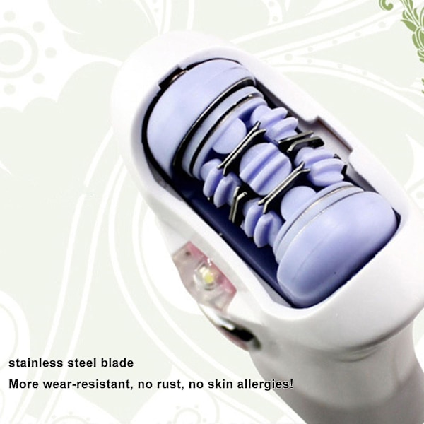 Glat Glide Epilator til Kvinder Ansigt - Krop og Ansigtshårfjerning Gratis Forsendelse