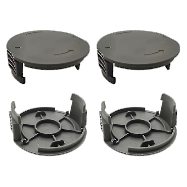 4 stk F016f05320 Erstatningsspoledeksel, Bosch F016f05320 Trimmer Spoledeksel for Bosch Easygrasscut 23, 26, 18, 18-230, 18-260, 18-26