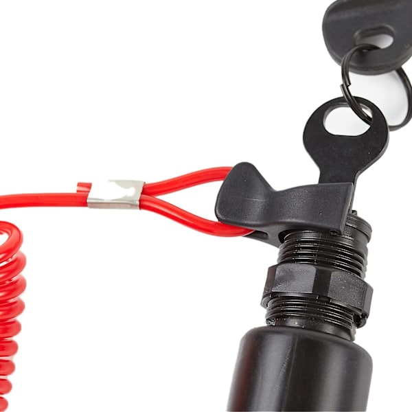 Tändningslås Nyckel Säkerhet Lanyard Lås Montering för OMC 1996 Upp Johnson Evinrude 5005801 för Evinr