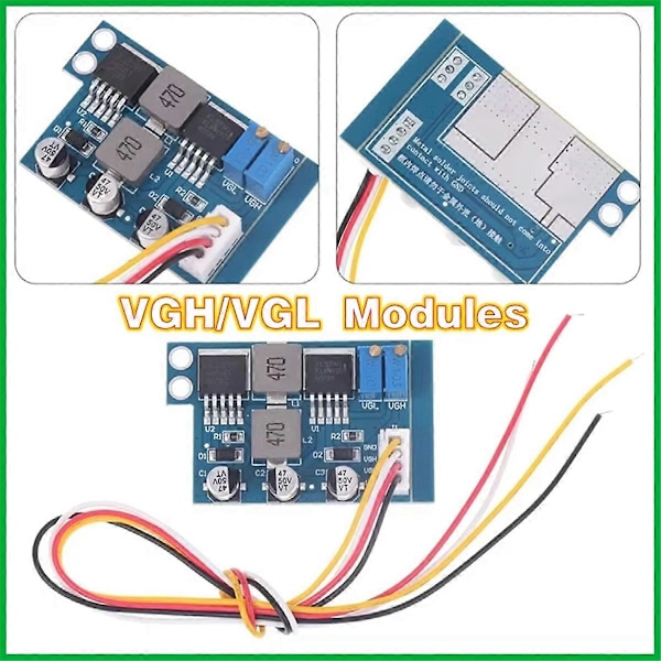 VGH VGL DC Modul med Kabel Reparation LCD Panel Defekt Y Farve Unormal Horisontal Linje Udskiftning Pa