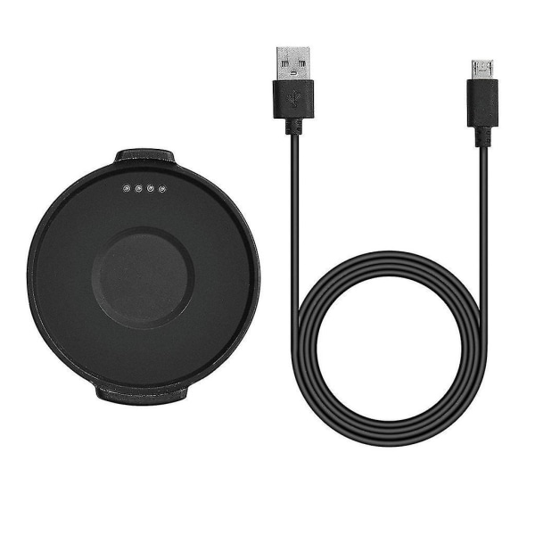 Ticwatch Pro -kellolle magneettinen latauskaapeli ja lataustelakka