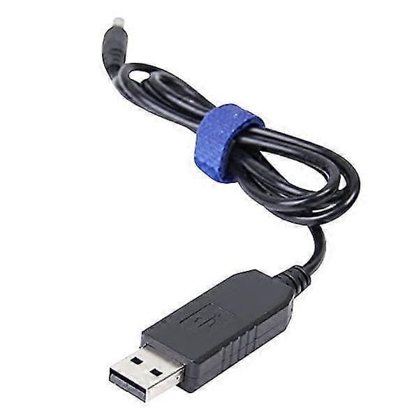 5V - 9V USB - DC Muunninkaapeli - 1m Pituus, 5.5x2.1mm DC Uros