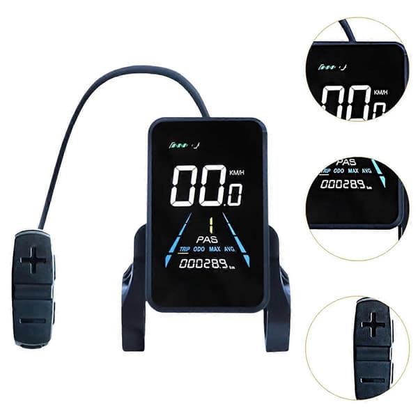 NC-81F Elektrisk Mountainbike Modifiering LCD-Display