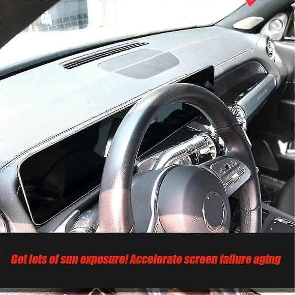 Bil Center Navigation Skygge Cover til - /EQB/EQA/GLA/A/B/CLA-Klasse 2019-2024 Dash Screen Visor Co