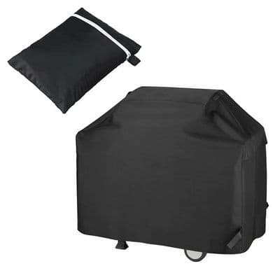 Grillovertræk - YYV - 76 x 66 x 110 cm - Vandtæt - Sort - Holdbart