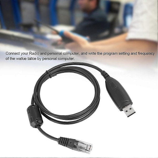 Walkie Talkie 8-Pin USB Programmeringskabel för BAOJIE BJ-218 Skrivfrekvenslinje